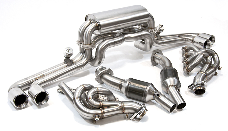 Stainless steel hot sale exhaust system